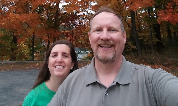 Pastor John and Amy Gocke .